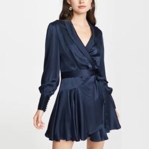 OEM V-neck mini dress