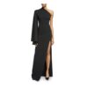 custom crepe evening dress