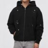 oversized vintage washed hooded