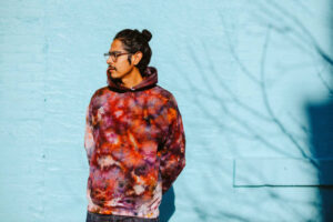 splatter paint hoodie customization